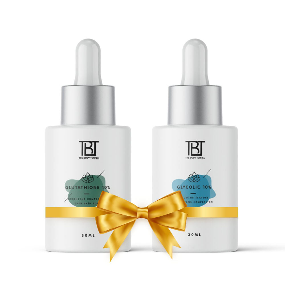 The Body Temple Glutathione 10% & Glycolic Acid 10% (30Ml Each - Pack Of 1)