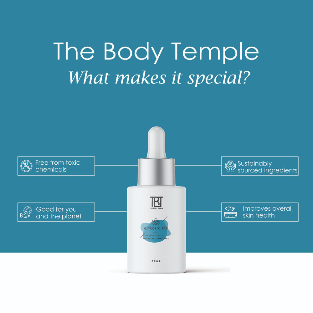 The Body Temple Retinol 0.6% & Glycolic Acid 10% (30Ml Each - Pack Of 1)