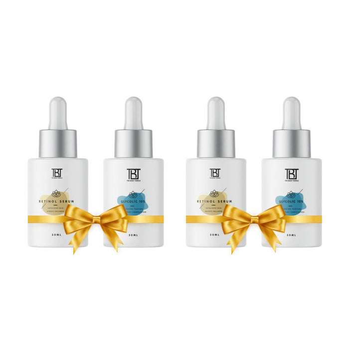 The Body Temple Retinol 0.3% & Glycolic Acid 10% (30Ml Each - Pack Of 1)