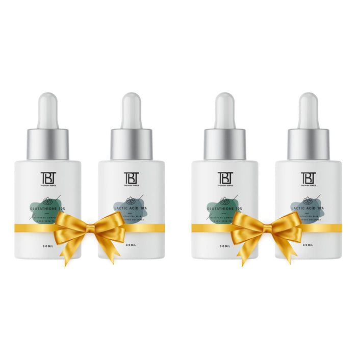 The Body Temple Glutathione 10% & Lactic Acid 10% (30Ml Each - Pack Of 1)