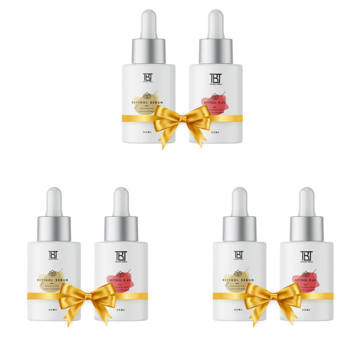 The Body Temple Retinol 0.3% & Retinol 0.6% (30Ml Each - Pack Of 1)