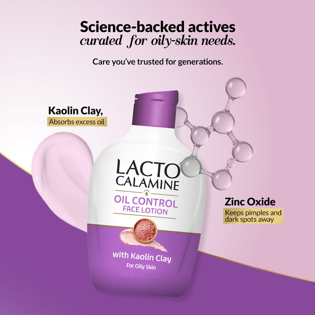 Lacto Calamine Oil Balance Lotion (For Oily Skin)