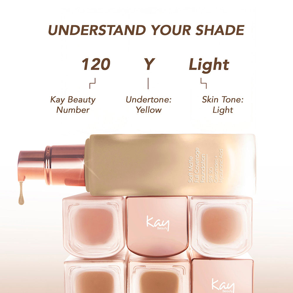 Kay Beauty Soft Matte Full Coverage Foundation with SPF 30