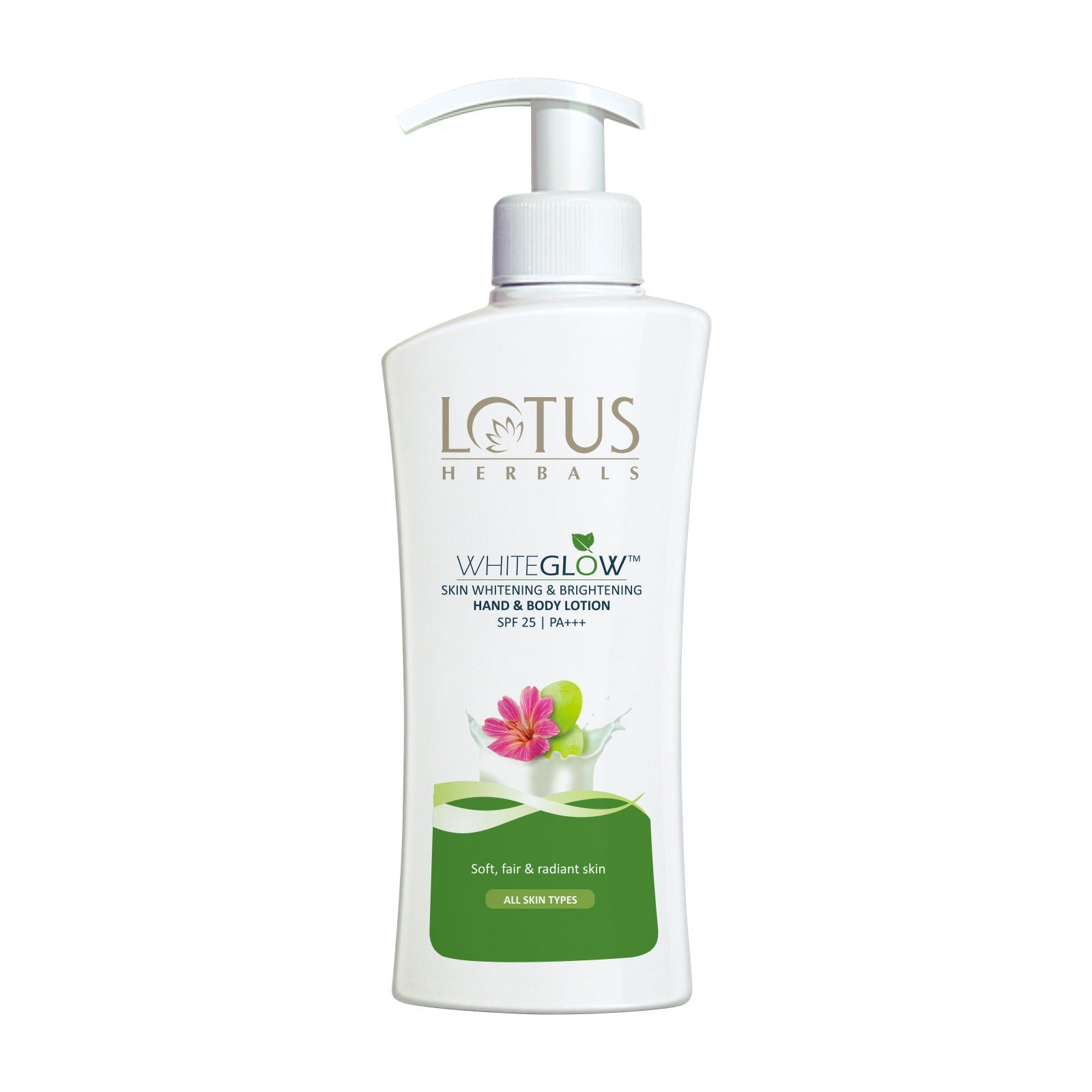 Lotus Herbals Whiteglow Skin Brightening Hand & Body Lotion SPF 25 PA+++