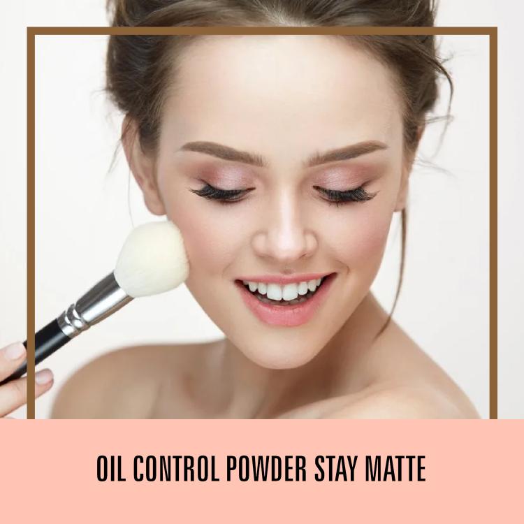 Matt look CC Oil Control Stay Matte Powder