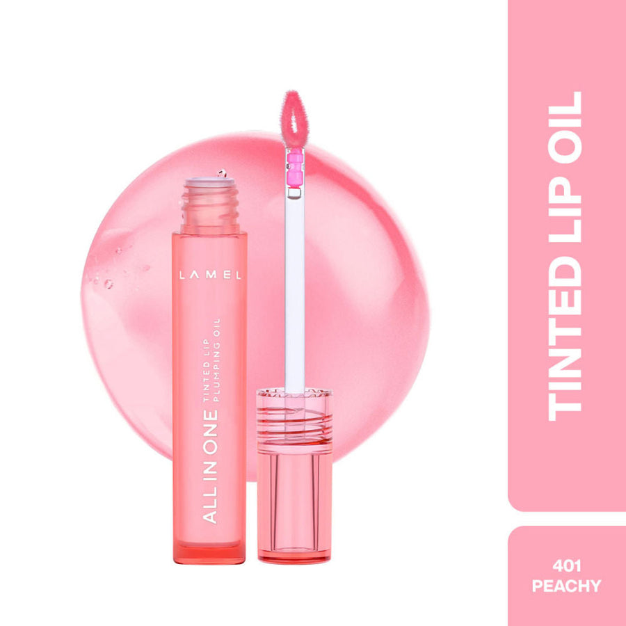 LAMEL All In One Lip Tinted Plumping Oil