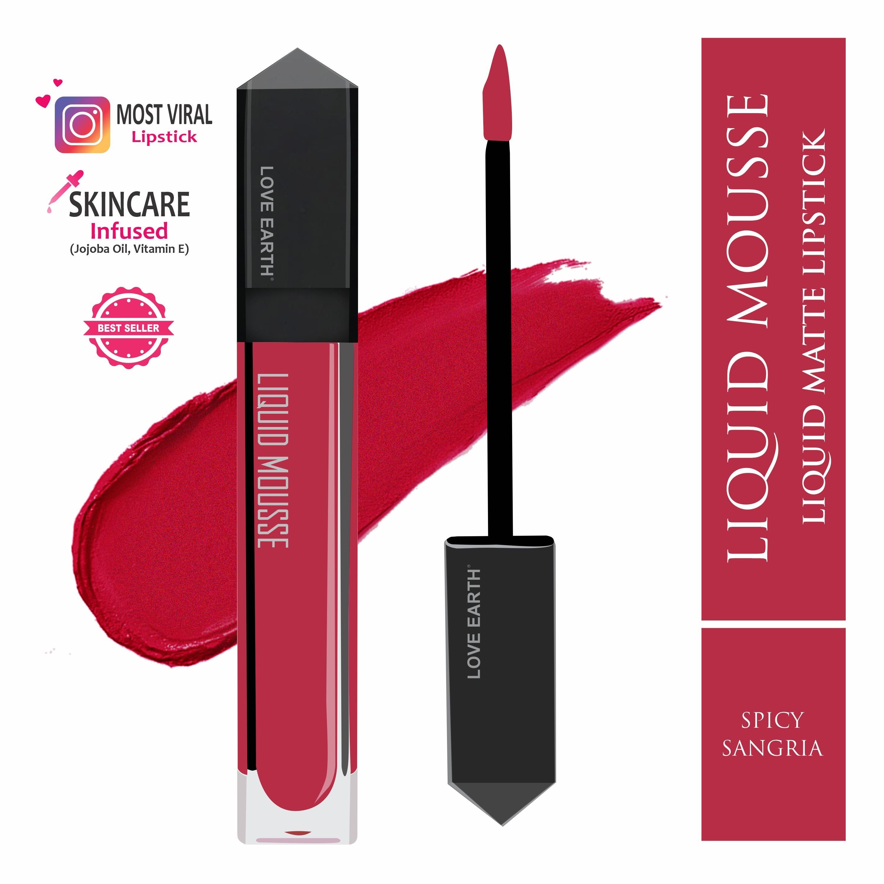 Love Earth Liquid Mousse Lipstick