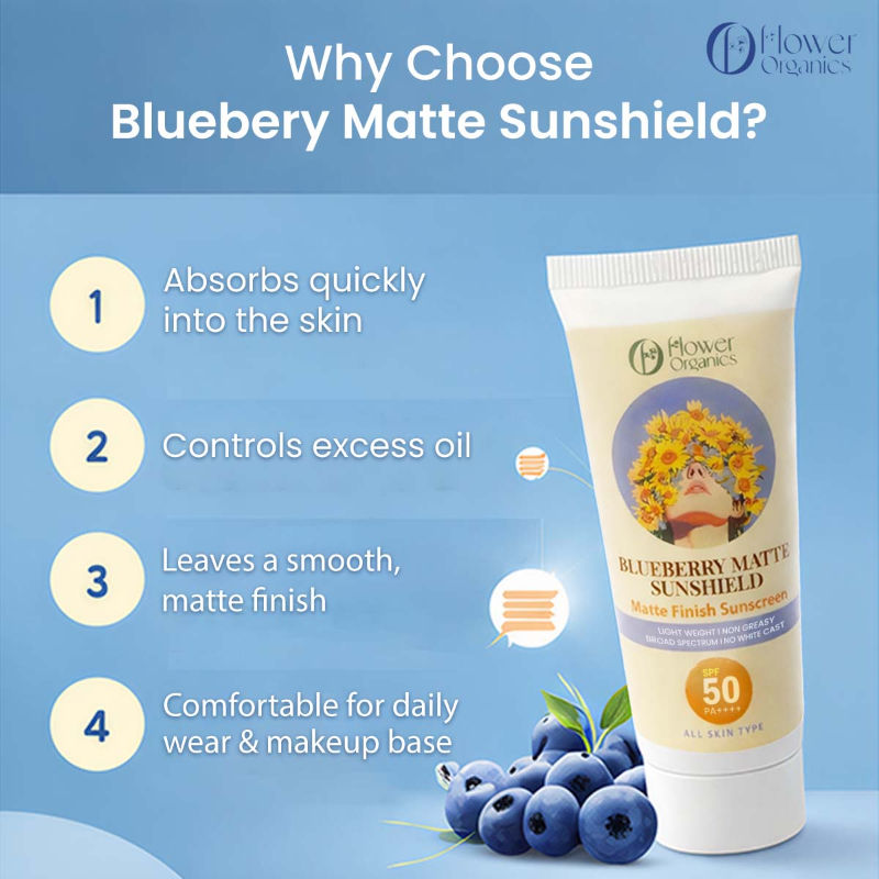 Flower Organics Sunshield SPF 50 PA ++++