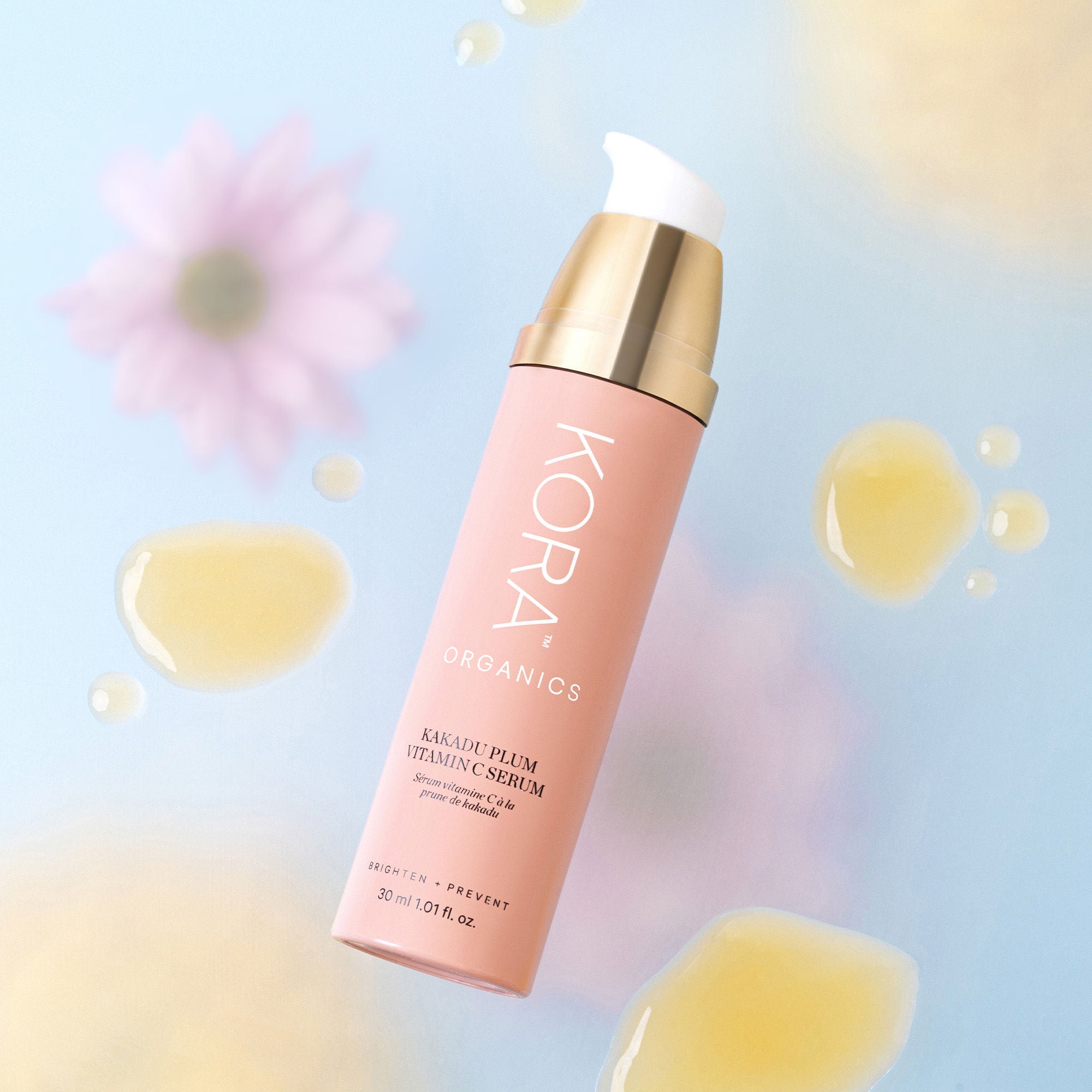 Kora Organics Kakadu Plum Vitamin C Serum Brightens Hydrates Protects With Hyaluronic Acid, Acerola