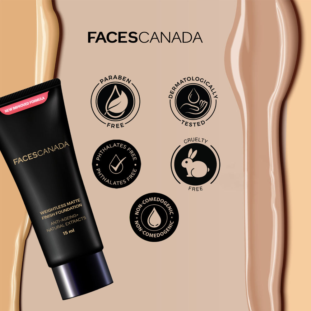 Faces Canada Mini Weightless Matte Finish Foundation
