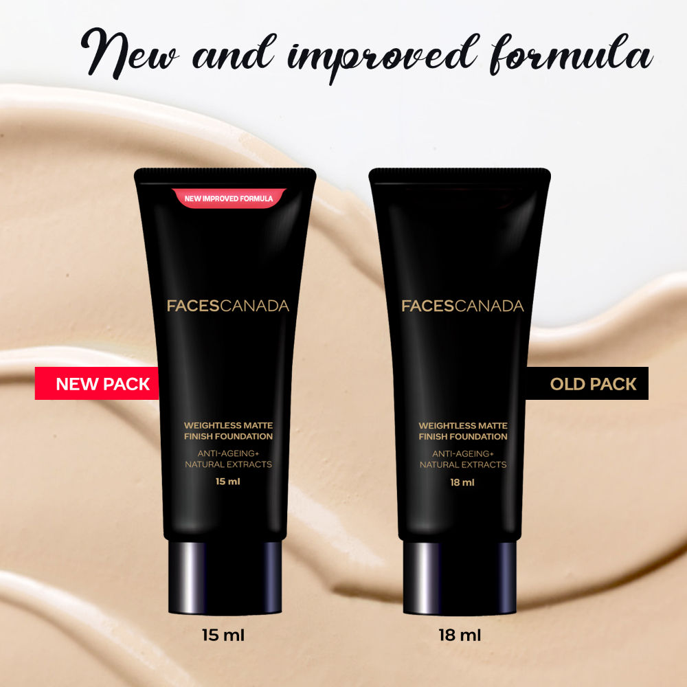 Faces Canada Mini Weightless Matte Finish Foundation