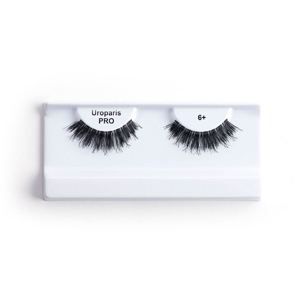 Uroparis Human Hair Eyelashes - Pro 6+