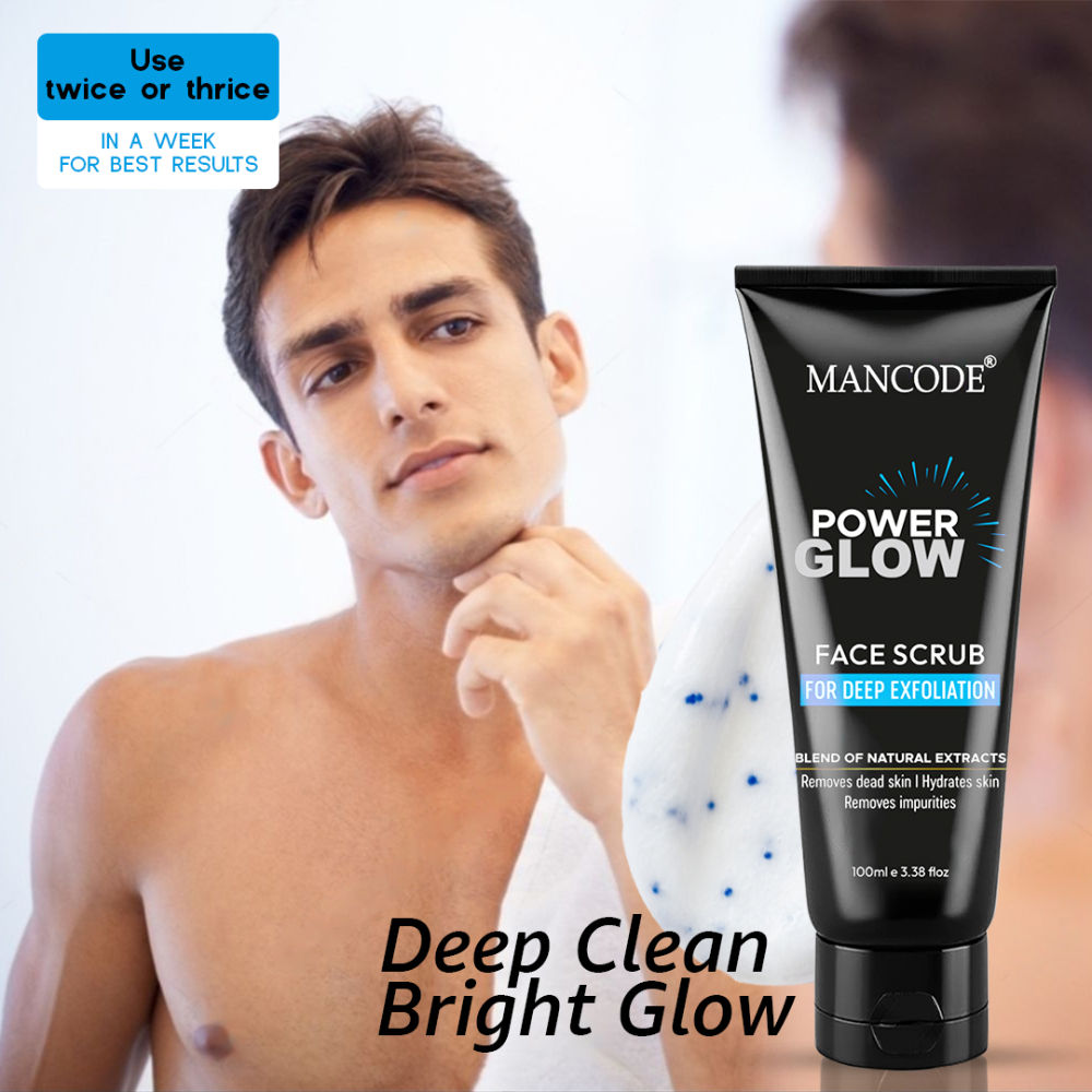 ManCode Power Glow Face Scrub For Men