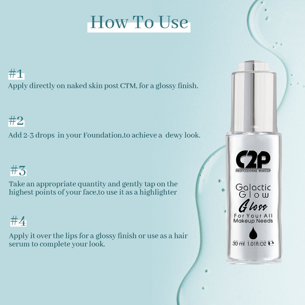 C2P Pro Galactic Glow Skin Gloss