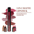 CUFFS N LASHES Penta 5 In 1 Matte Lipstick