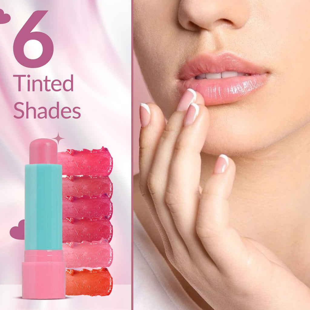 Fashion Colour Kiss Lip Lip Balm with Shea Butter