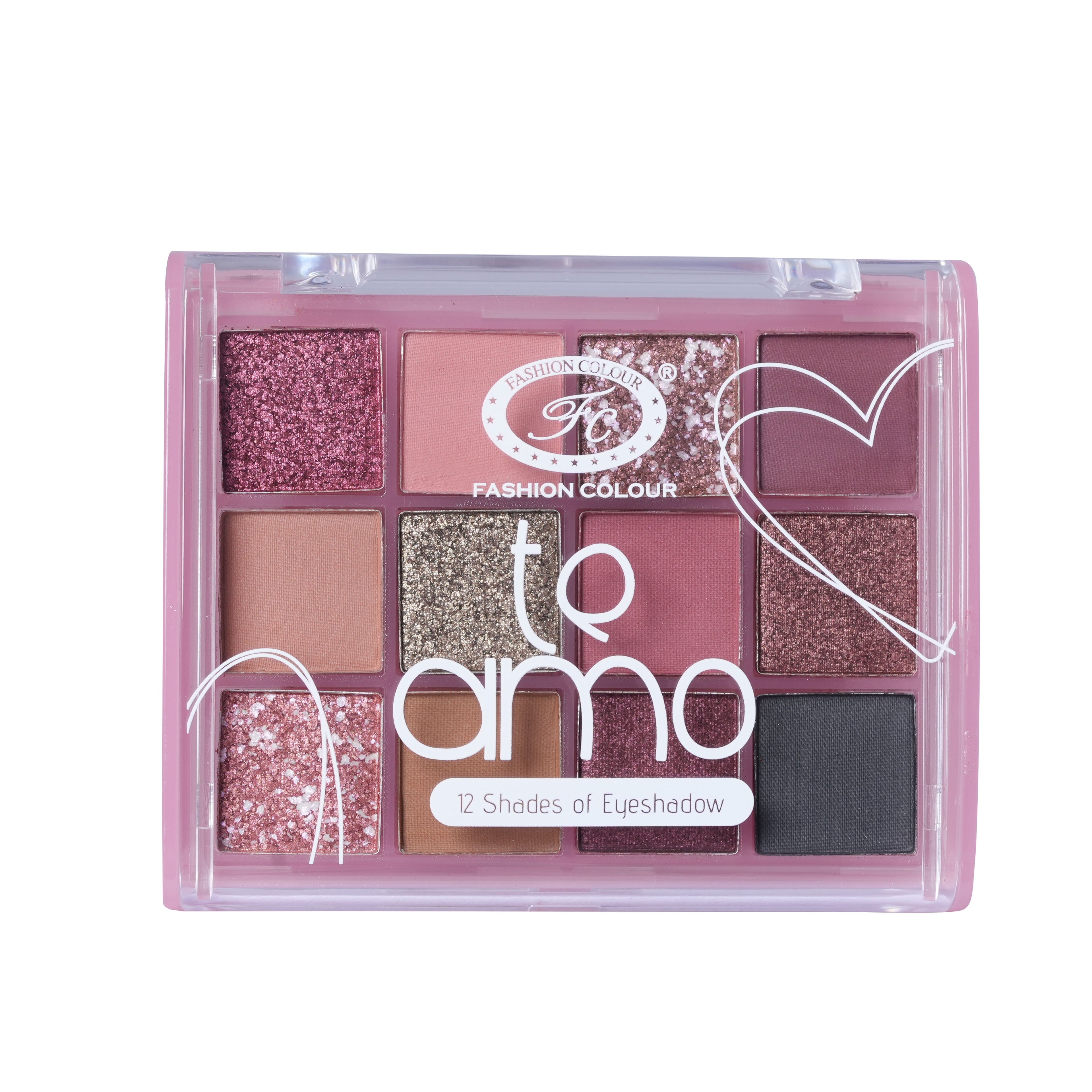 Fashion Colour Te Amo 12 Shade Eyeshadow Palette