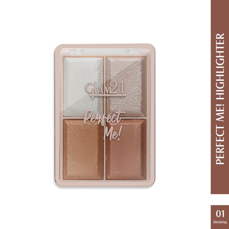 GLAM21 Perfect Me! 4 Shades Highlighter Palette Blusher