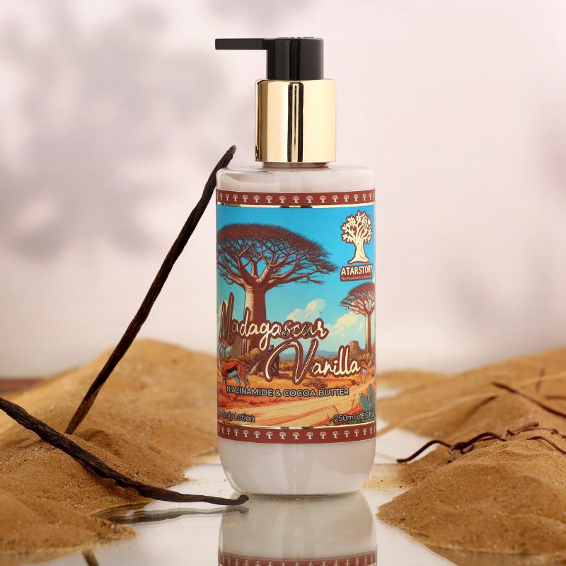 ATARSTORY Madagascar Vanilla Perfume Body Lotion