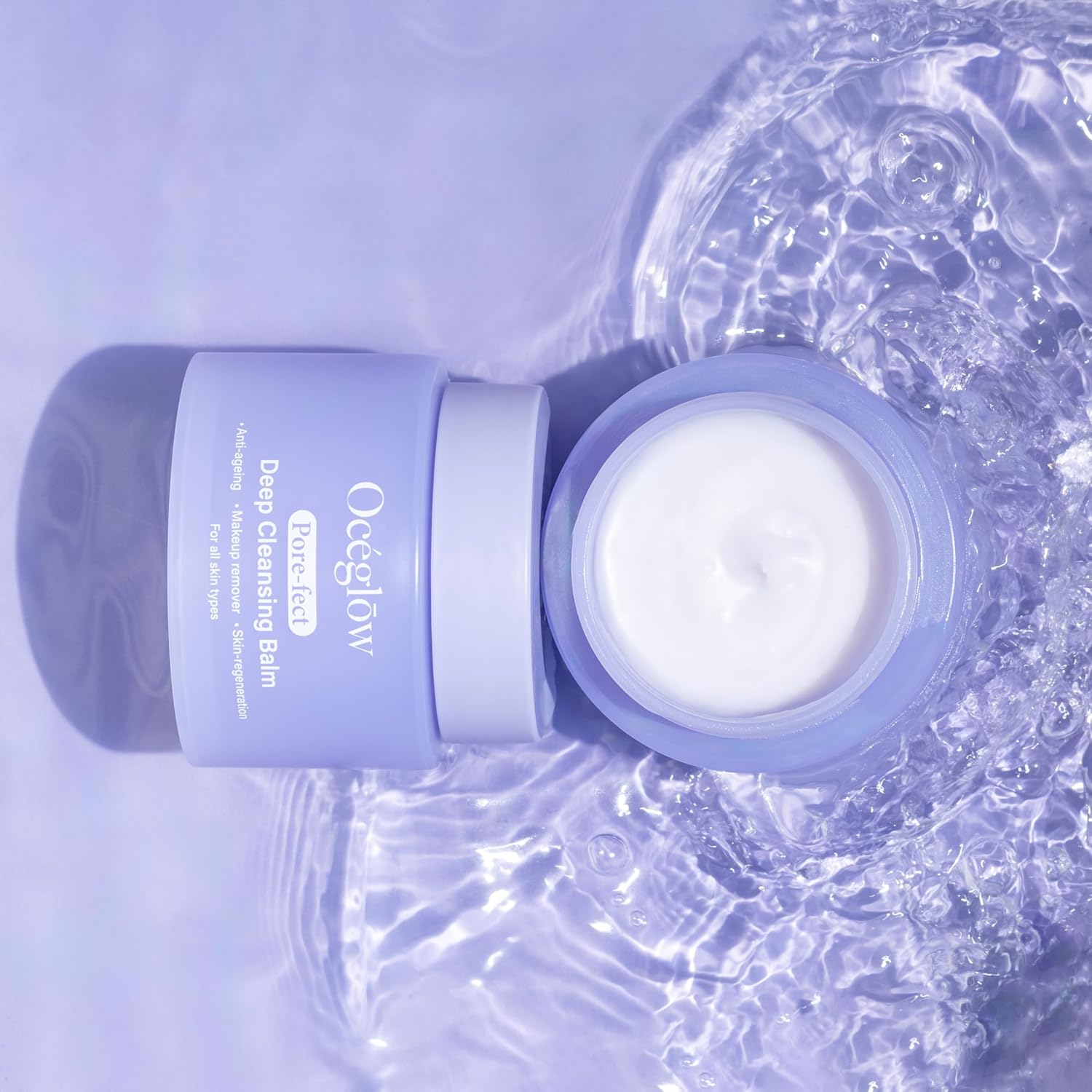 Oceglow Pore-Fect Cleansing Balm With Shea & Sunflower Oil Deep Cleanse, Pore Makeup Remover Balm