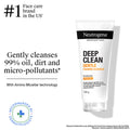 Neutrogena Deep Clean Gentle Foaming Cleanser - Moisturizing Face Wash for Normal to Sensitive Skin