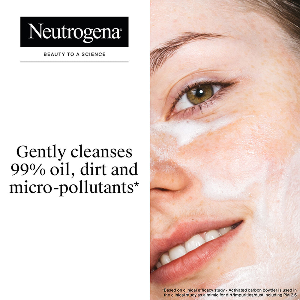 Neutrogena Deep Clean Gentle Foaming Cleanser - Moisturizing Face Wash for Normal to Sensitive Skin