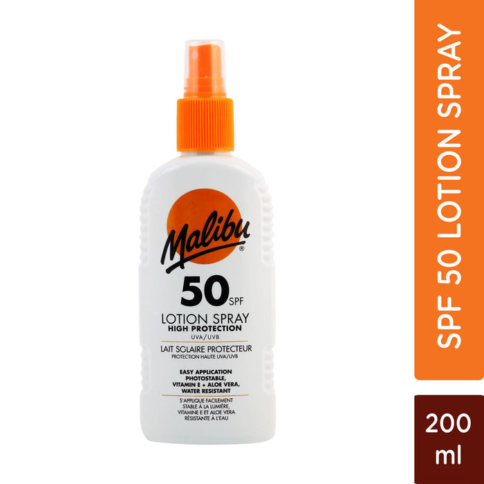 Malibu All Day Body Lotion Spray SPF 50