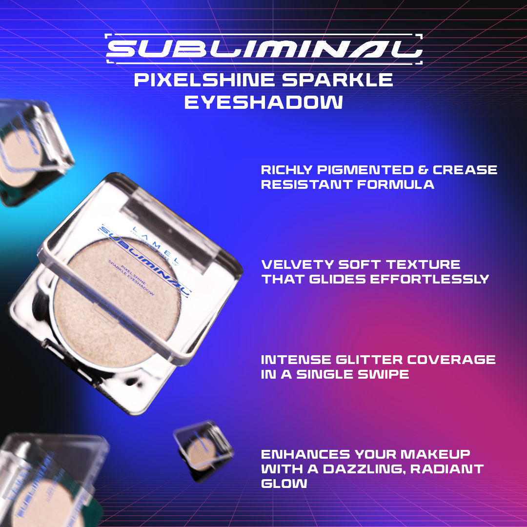 LAMEL Subliminal Pixelshine Sparkle Eyeshadow