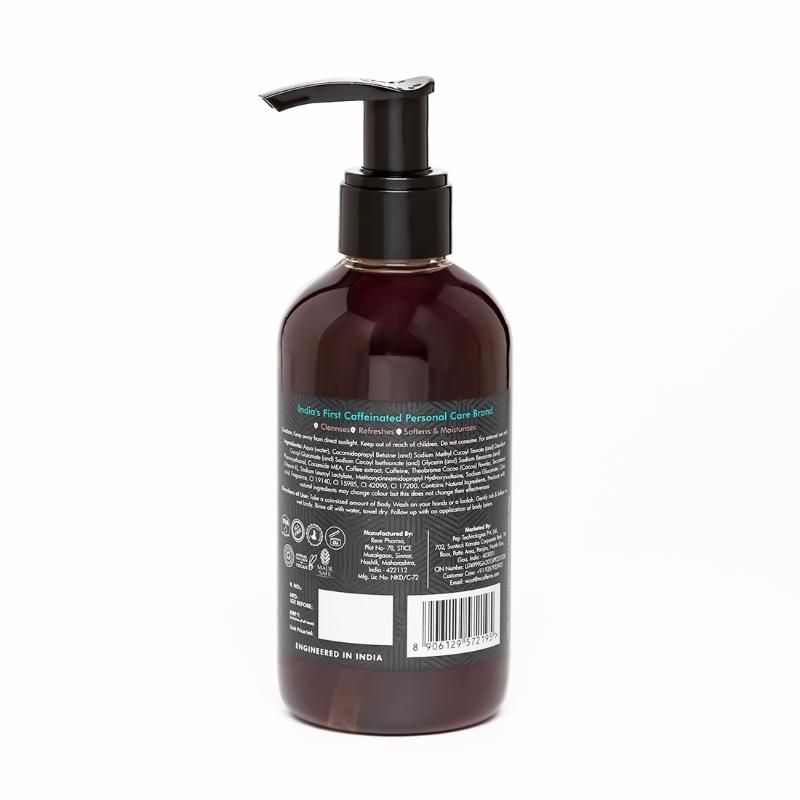 MCaffeine Coffee Body Wash with Cocoa De-Tan & Deep Cleansing Shower Gel in Chocolatey Coffee Aroma
