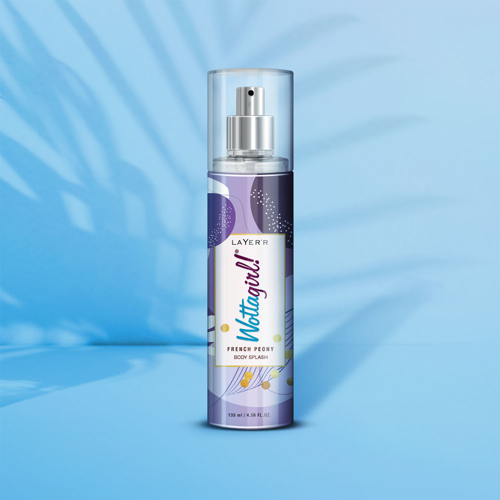Layer'r Wottagirl! French Peony Body Splash For Her