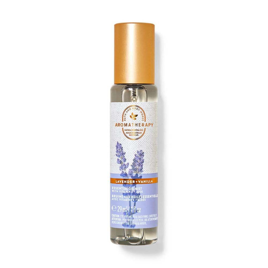 Bath & Body Works Lavender Vanilla Travel Size Essential Oil Mist