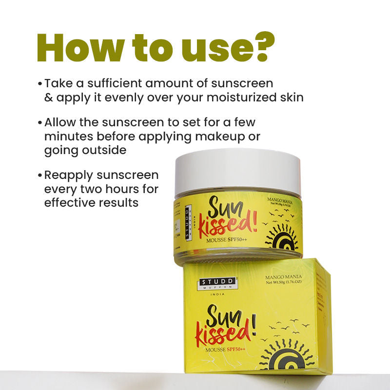 STUDD MUFFYN SPF 50 ++ Sun Kissed Mousse