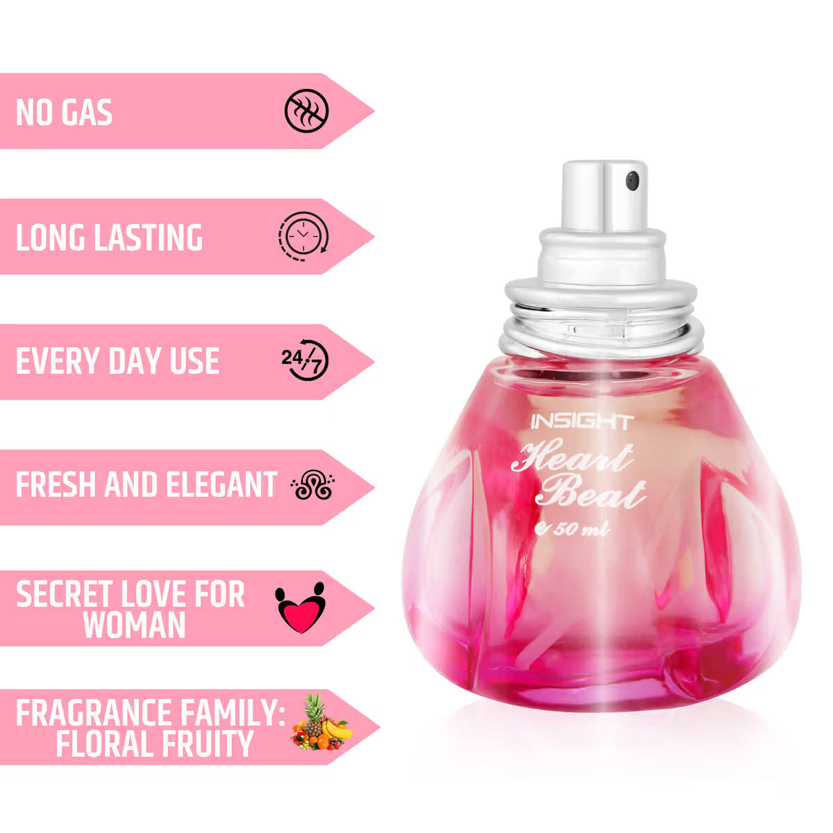 Insight Cosmetics Heart Beat Eau De Perfume For Her
