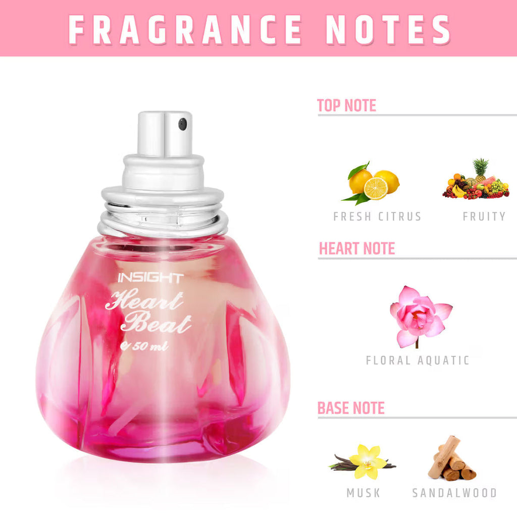 Insight Cosmetics Heart Beat Eau De Perfume For Her