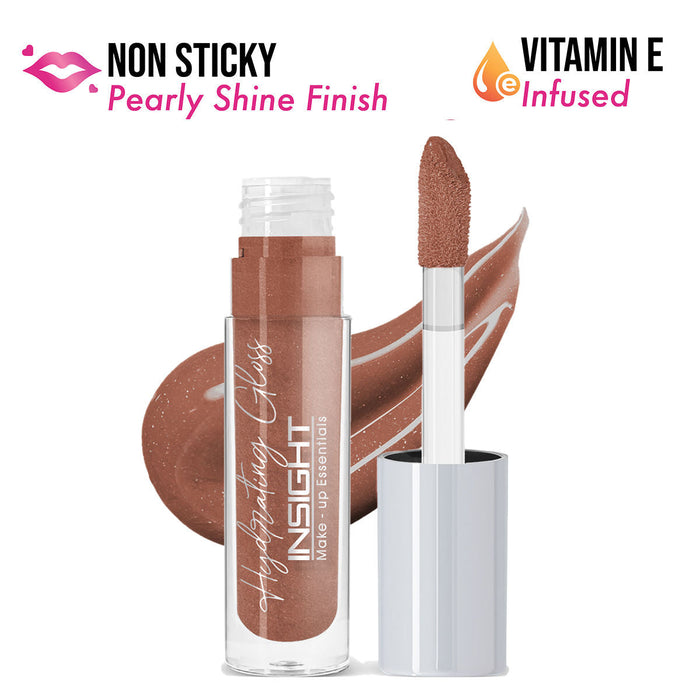 Insight Cosmetics Hydrating Gloss, Non Sticky, Ultra Shiny Lips