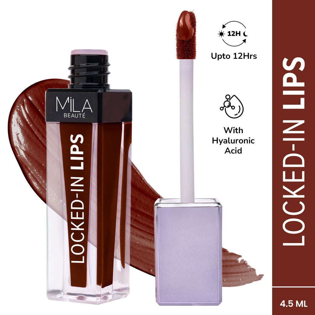 Mila Beauté 12 Hr Non-Transfer Locked-In Liquid Lipstick