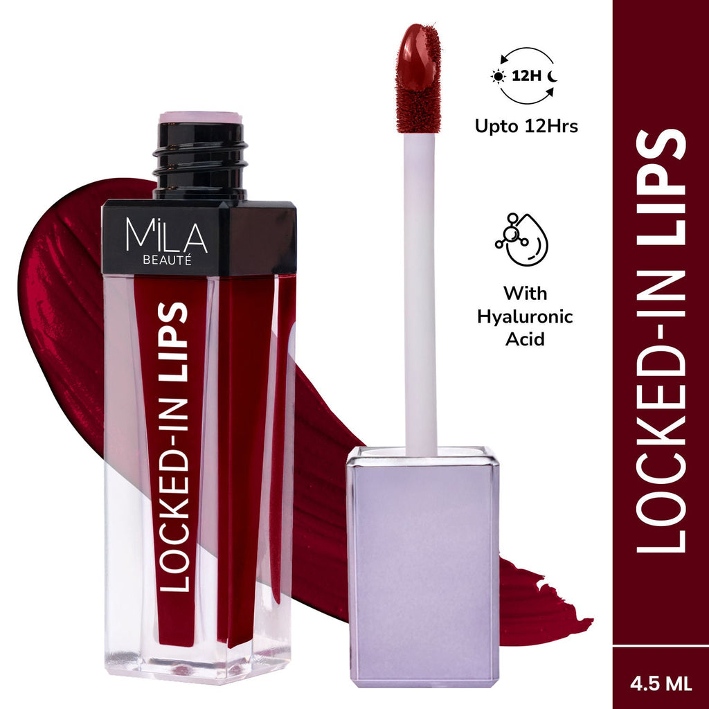 Mila Beauté 12 Hr Non-Transfer Locked-In Liquid Lipstick