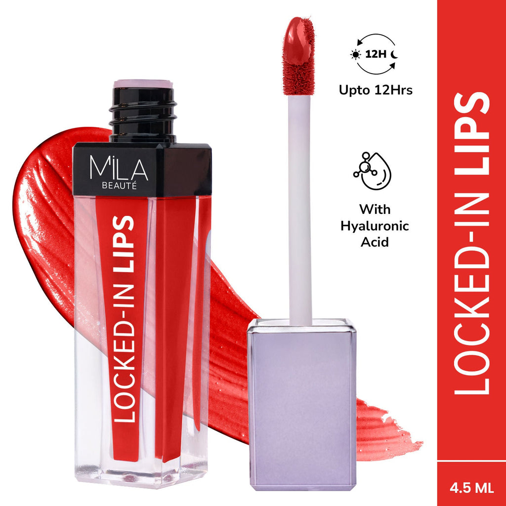Mila Beauté 12 Hr Non-Transfer Locked-In Liquid Lipstick