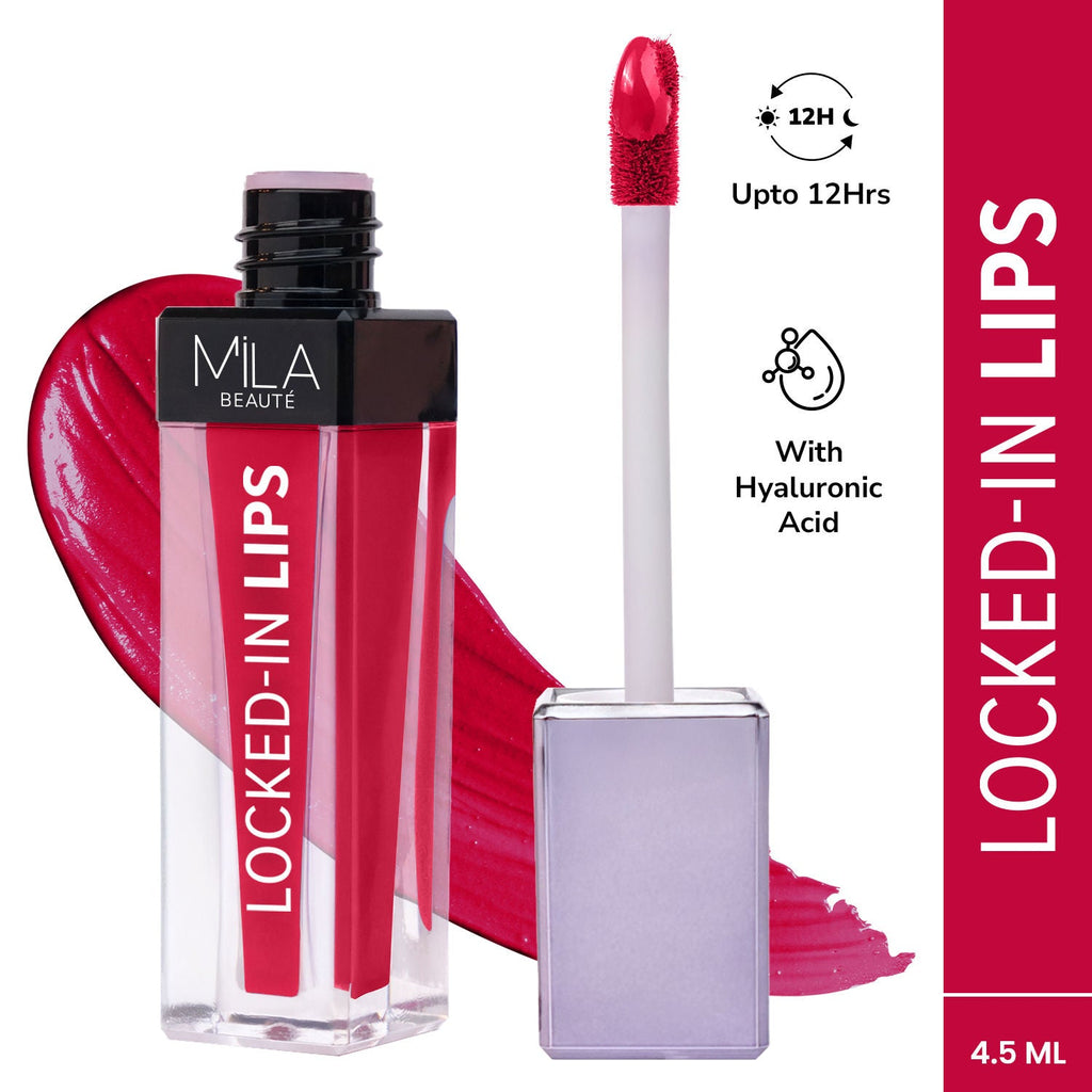 Mila Beauté 12 Hr Non-Transfer Locked-In Liquid Lipstick