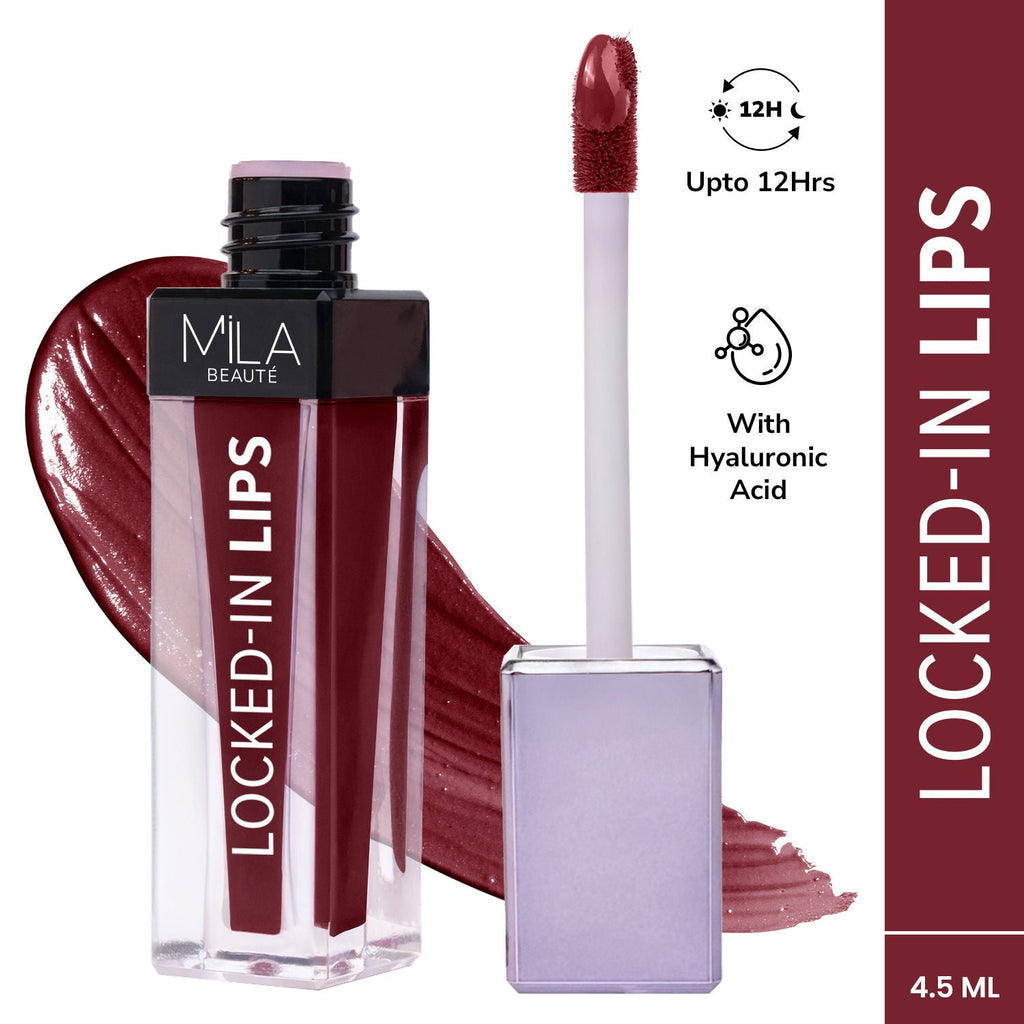 Mila Beauté 12 Hr Non-Transfer Locked-In Liquid Lipstick