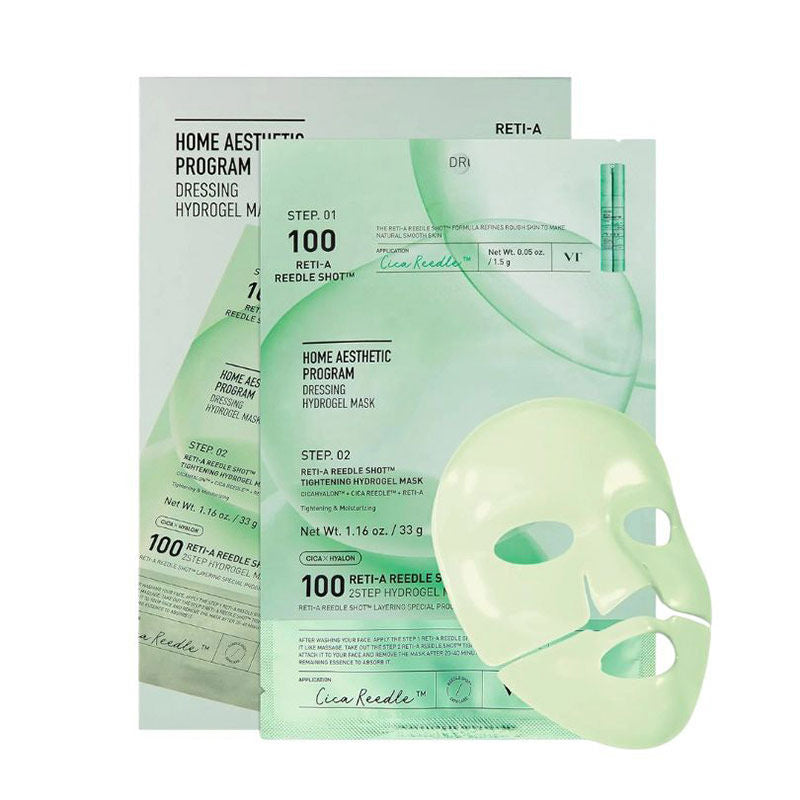 VT Cosmetics Reti-A Reedle Shot 100 2-Step Hydrogel Mask