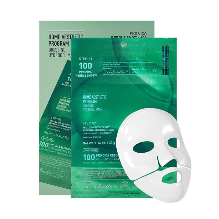 VT Cosmetics Pro Cica Reedle Shot 100 2-Step Hydrogel Mask