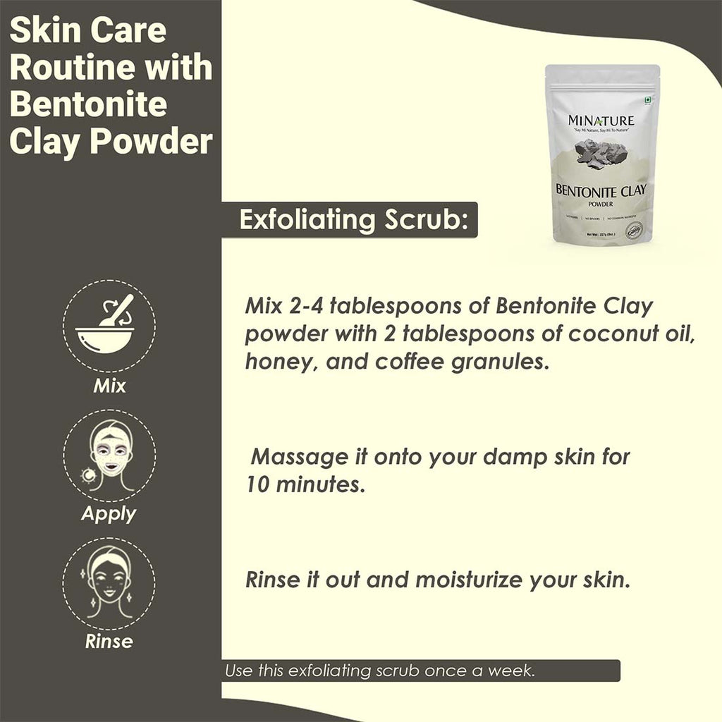 MINATURE Bentonite Clay Powder