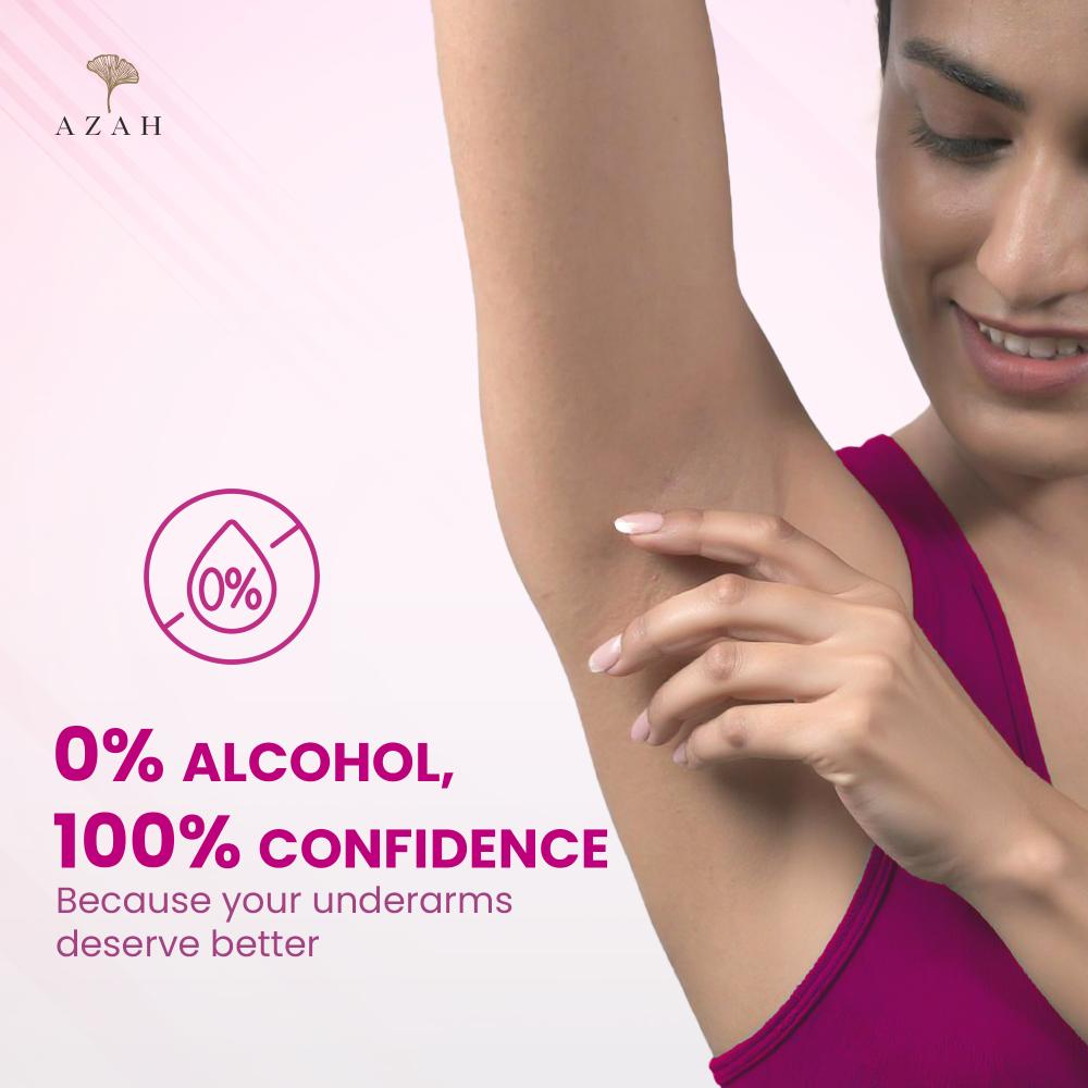 Azah Active Glow Underarm Roll-On For Women
