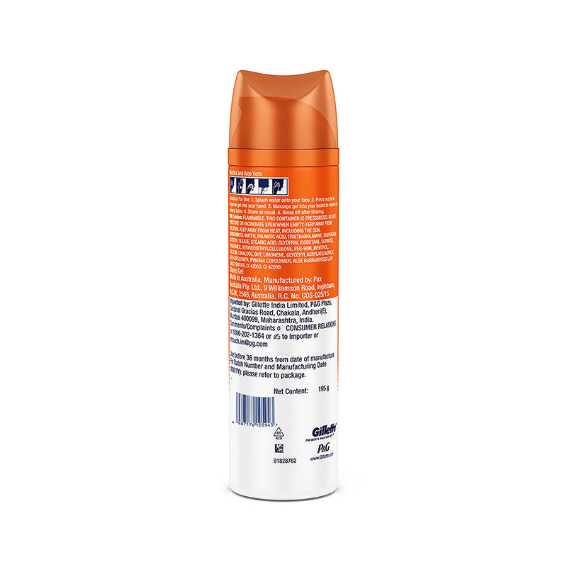 Gillette Pro Shaving Gel Icy Cool With Menthol