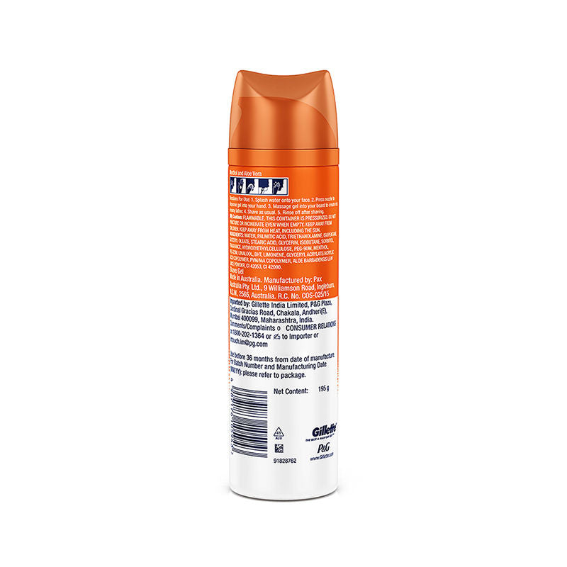 Gillette Pro Shaving Gel Icy Cool With Menthol