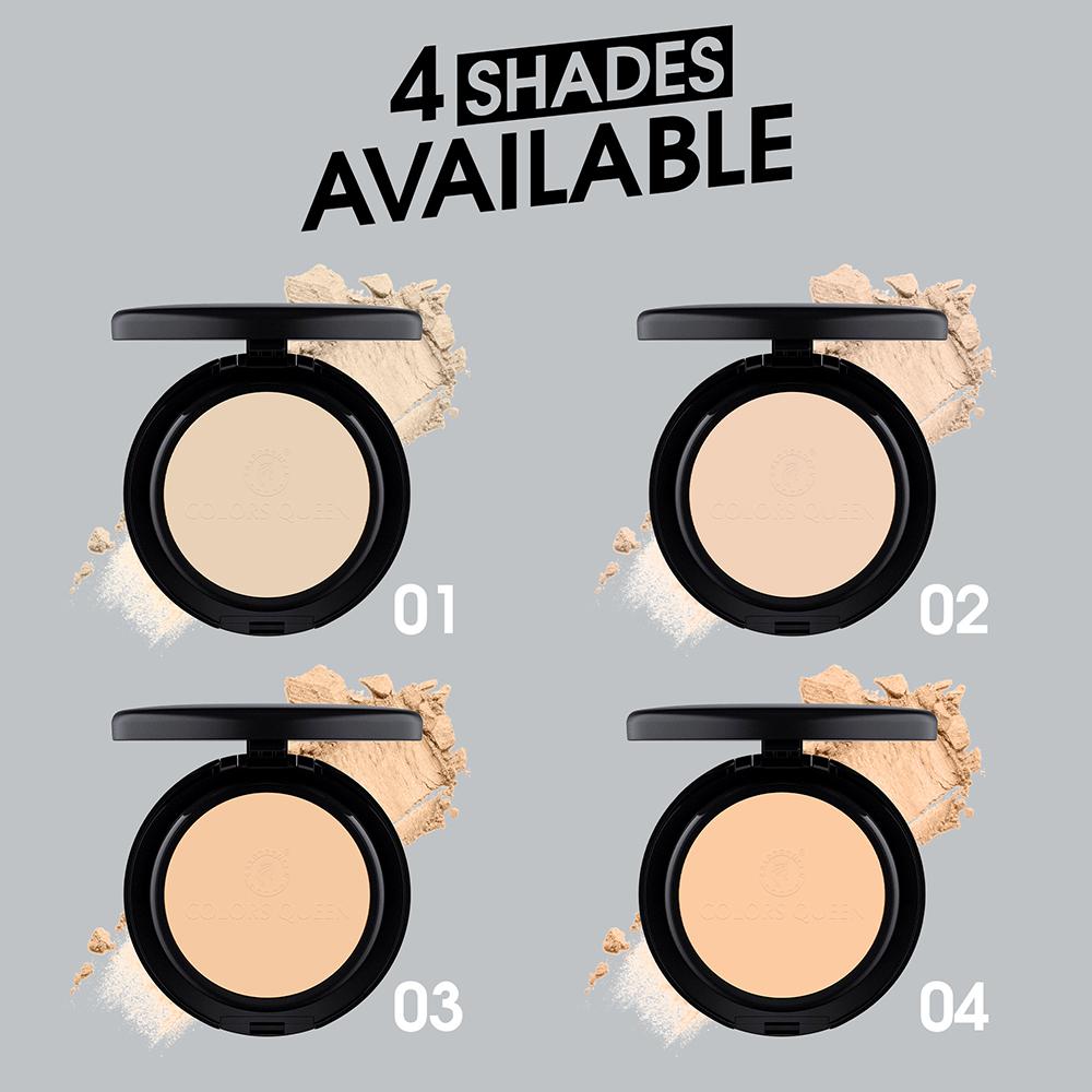 Colors Queen Luminous Silk Matte Compact Powder