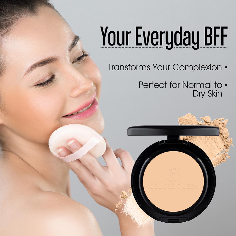 Colors Queen Luminous Silk Matte Compact Powder
