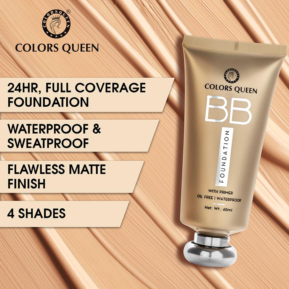 Colors Queen BB Oil Free Liquid Foundation With Primer