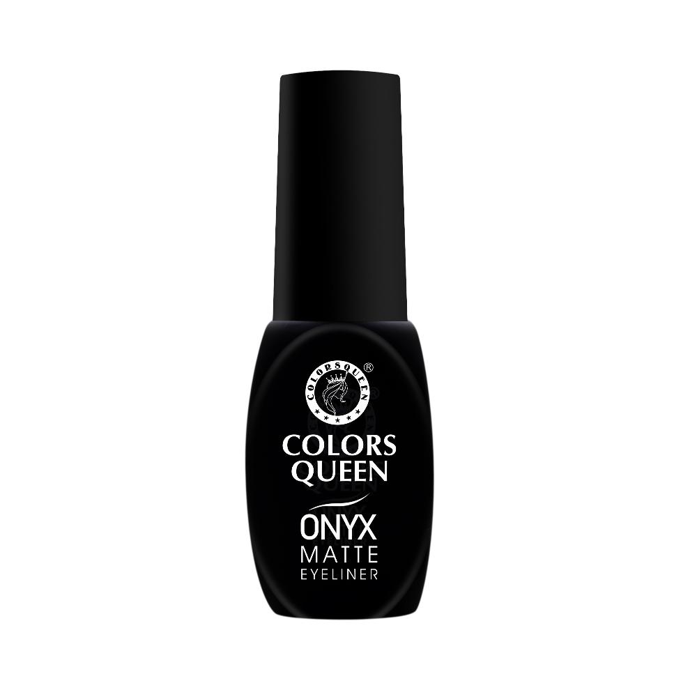 Colors Queen Onyx Matte Waterproof Eyeliner - Black